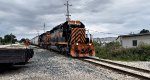 WE 7022 leads 291 at Cleveland Massillon Rd. With 3067 in the distance.